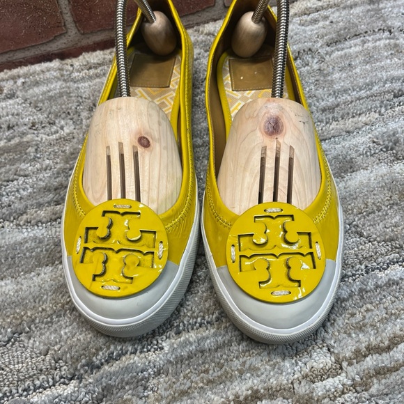 Yellow Slip-On Women's Shoes - Picture 2 of 11